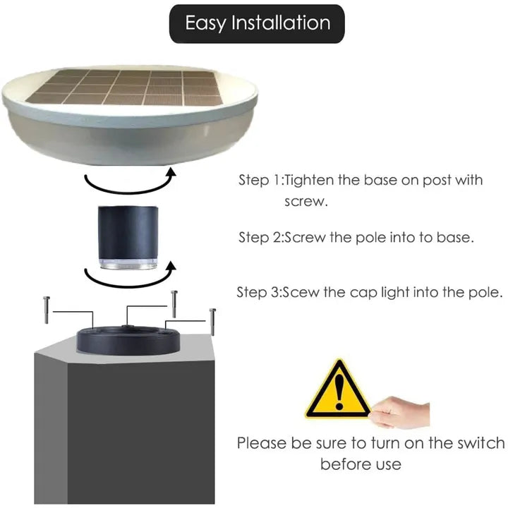 main gate solar gate lights