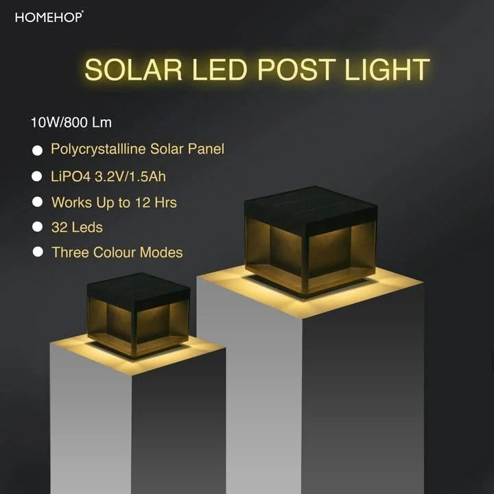 solar power lights for outside : LED gate light for home – HOMEHOP®