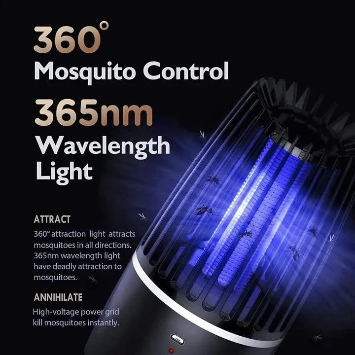 2 in 1 Mosquito Killer Machine for Home with UV Lamp Trap Fly Repellent - HOMEHOP®