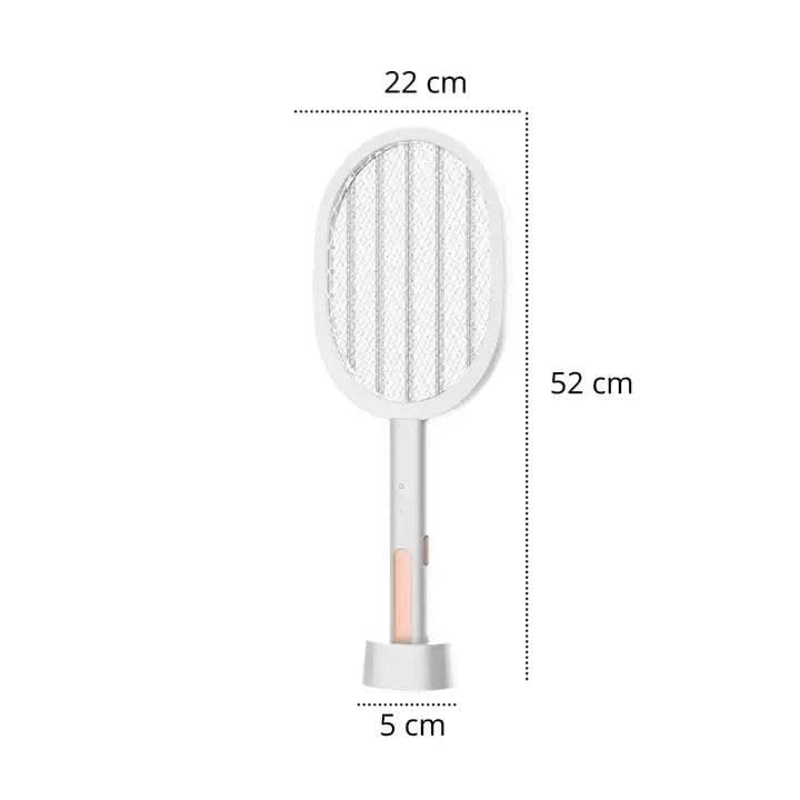 Mosquito Racket Bat Rechargeable Electric Repellent for Home with UV Light (Refurbished) - HOMEHOP®