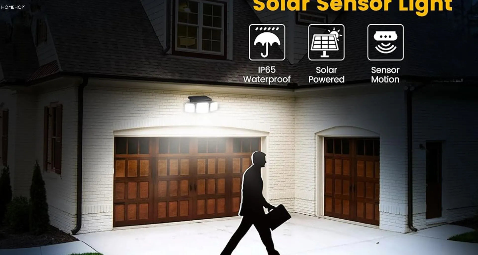 motion sensor light wall