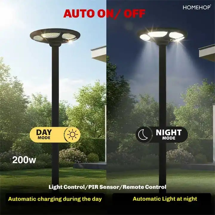 motion sensor street lights waterproof