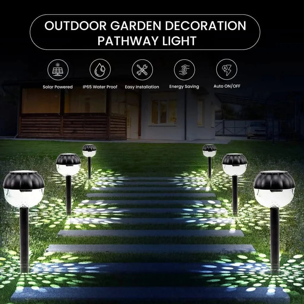 Refurbished Homehop Solar Led Lights For Home Garden Outdoor Decoration Lamps Waterproof Path Lights (Rgb) - HOMEHOP®