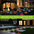 Outdoor Solar Lighting Waterproof Garden Path Decor Lights For Home, patio, Yard - HOMEHOP®