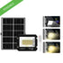 Solar LED Flood Light 40W Outdoor Waterproof Lamp for Home, Garden, Wall & Courtyard ,3 Colour (Renewed)