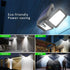 Solar Foldable Motion Sensor Light Waterproof with 2400mAh Battery (Refurbished) - HOMEHOP®