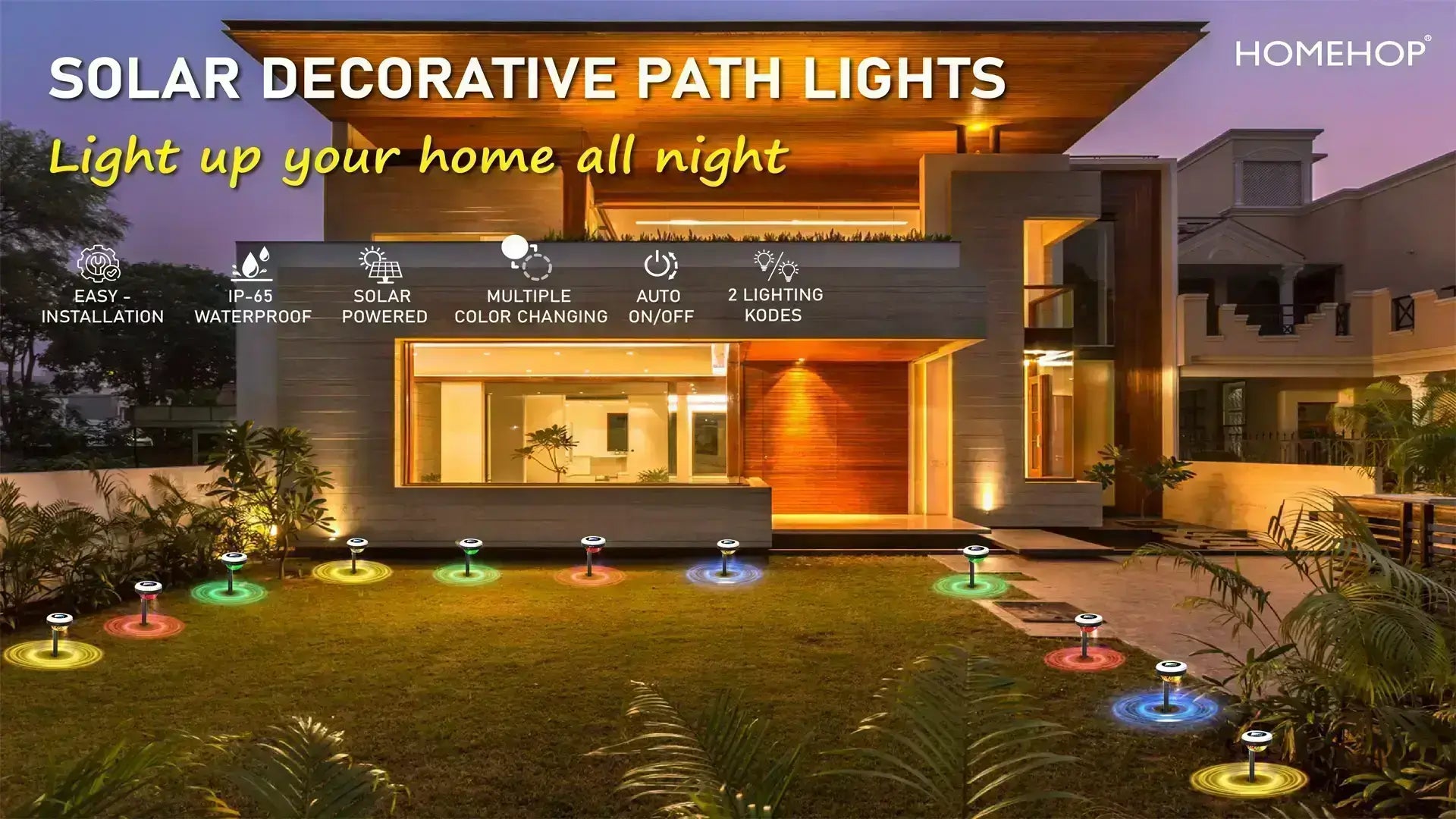 outdoor solar landscape lights