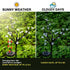 Solar Home Decor Multicolour Flower Lamp For Garden, Patio And Outdoor Use
