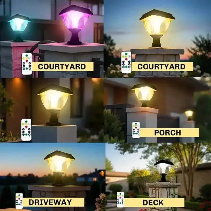 outdoor pillar lamp