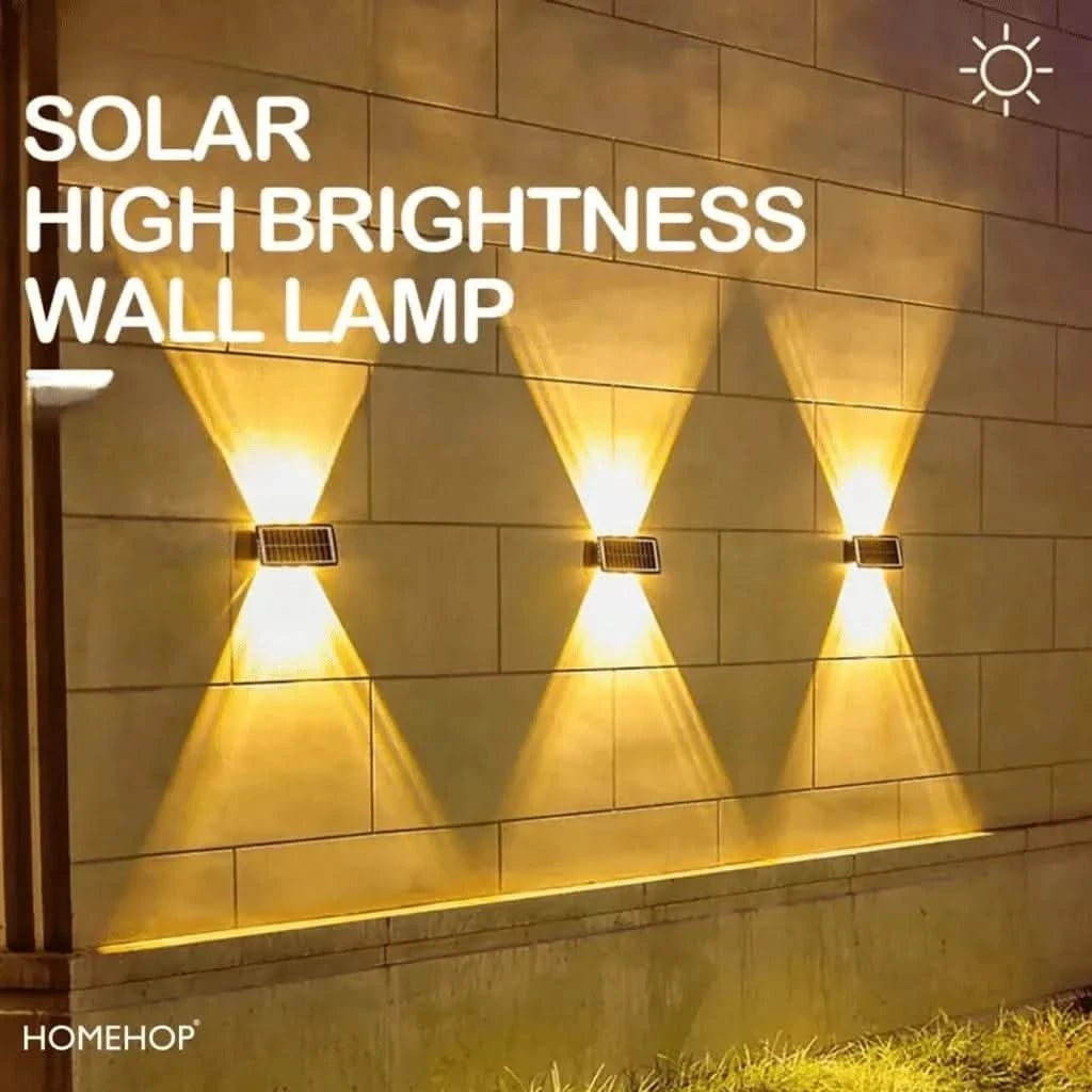 Solar Up Down Lights: Outdoor Brilliance with Up & Down Lamps – HOMEHOP®