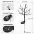 Solar Flower Decoration for Home, Parties, and Garden Nights with LED Lights (Warm Colour)(Renewed)