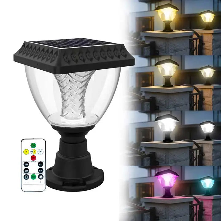 pillar lights garden