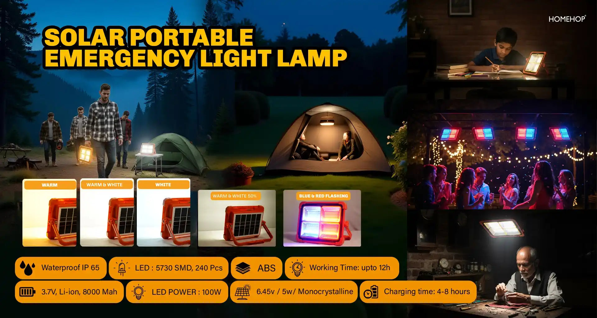 portable led light