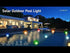 Solar Outdoor LED Waterproof Swimming Pool Floating Color Changing Decoration Lamps (Multi color)