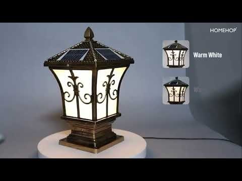 outdoorgatepillarlights