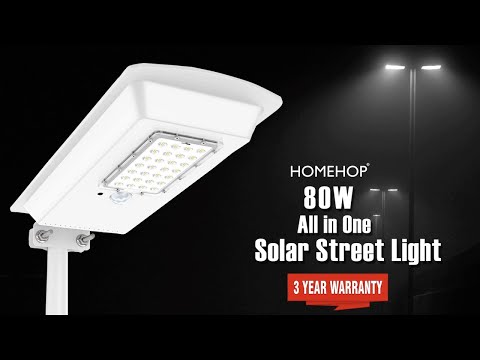 solar street light integrated