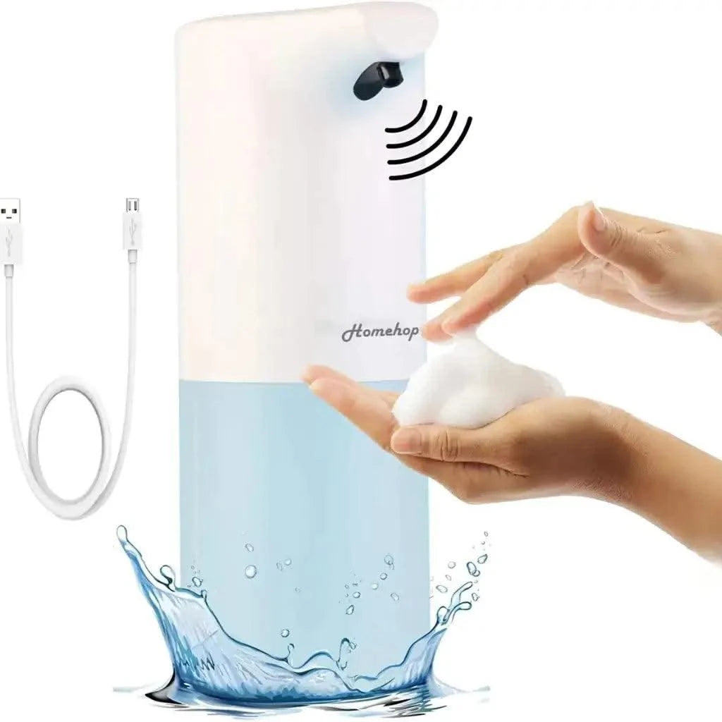 Refurbished USB Rechargeable Automatic Sensor Liquid Hand Wash Foam Soap Dispenser 350ml - HOMEHOP®