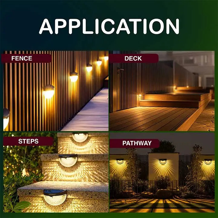 Solar Decorative Lights For Outdoor Garden Wall Decoration Fairy Lamp (Waterproof, Warm Lights)