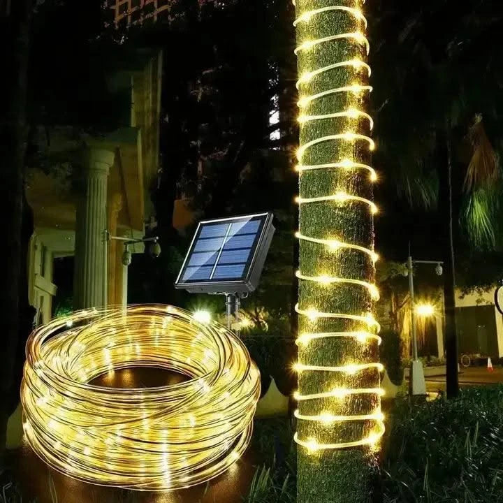 Solar Decoration Fairy Lights Waterproof LED Outdoor Tube String Light For Home, Garden, Wall - HOMEHOP®