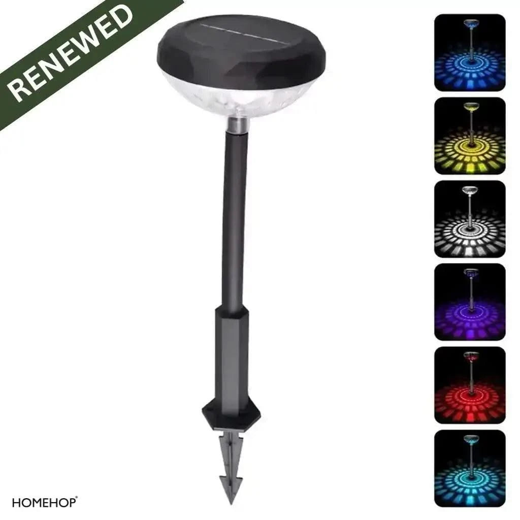 Solar Power Lights for Outside Decorative Garden Night Lights For Home, Pathways (Waterproof, Multicolor)(Refurbished) - HOMEHOP®