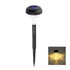 Solar LED Spike Light Waterproof Decorative Garden Lights for Outdoor Pathway (Warm) - HOMEHOP®