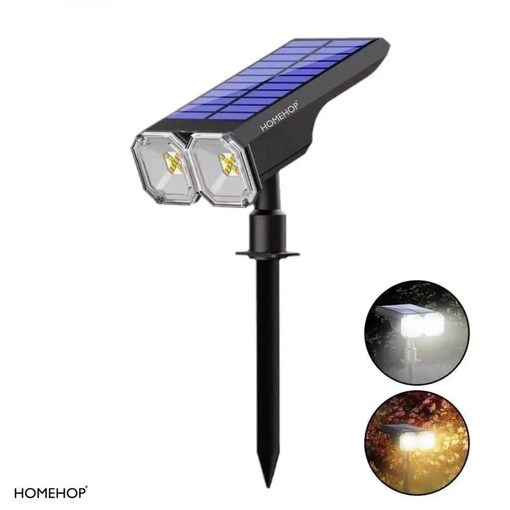 Solar LED Decoration Spot Light for House Outdoor , Garden , Lawn , Patio (Cool/Warm, Waterproof )(Refurbished) - HOMEHOP®