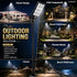 solar compound lights outdoor