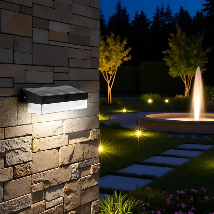solar decorative wall lights