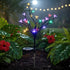 solar flower decoration for home and outdoor