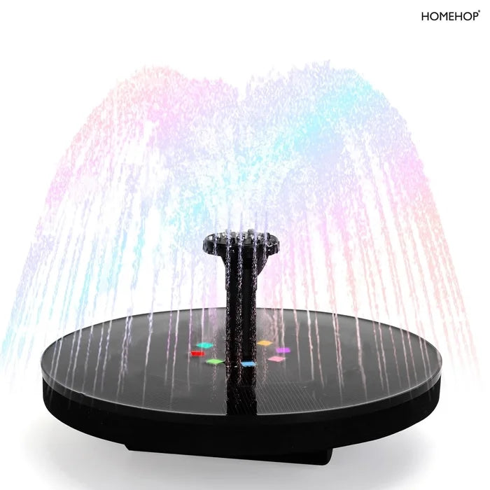 solar home decor waterfall fountain