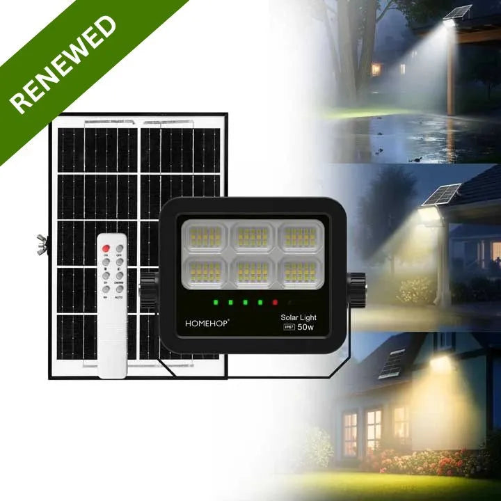 solar home flood lights outdoor waterproof