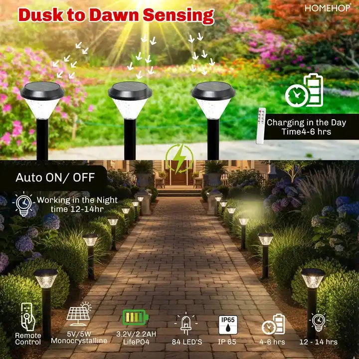 solar led landscape lights