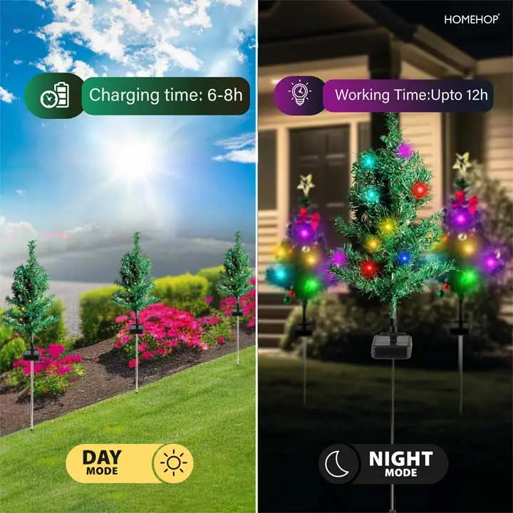 solar led lights for christmas