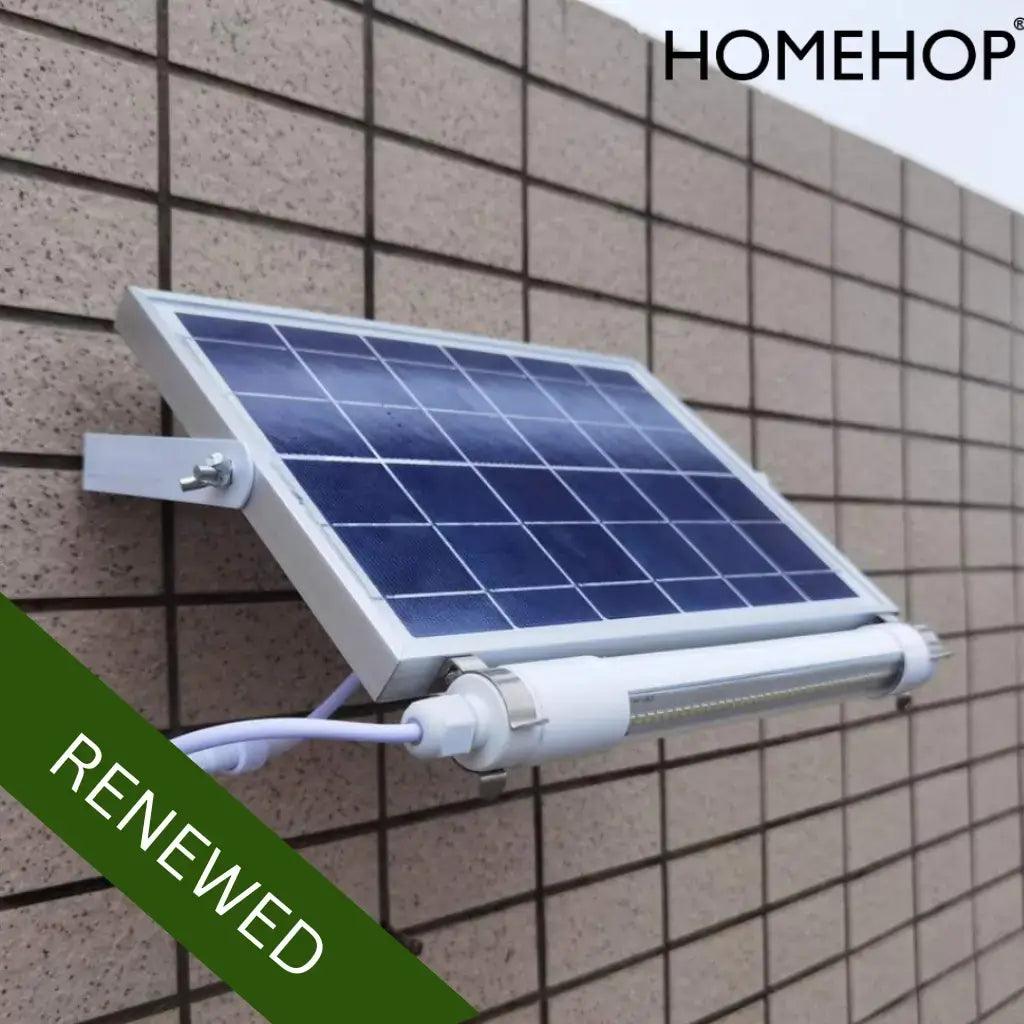 solar lamp for home waterproof outdoor solar lanterns with panel and remote (Refurbished) - HOMEHOP®