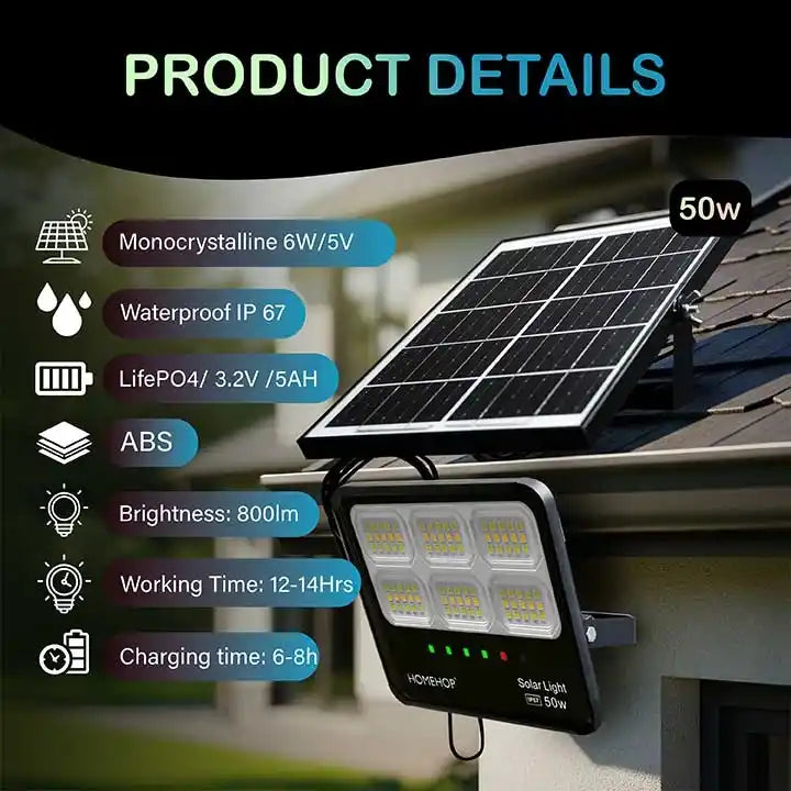 solar light 50 watt