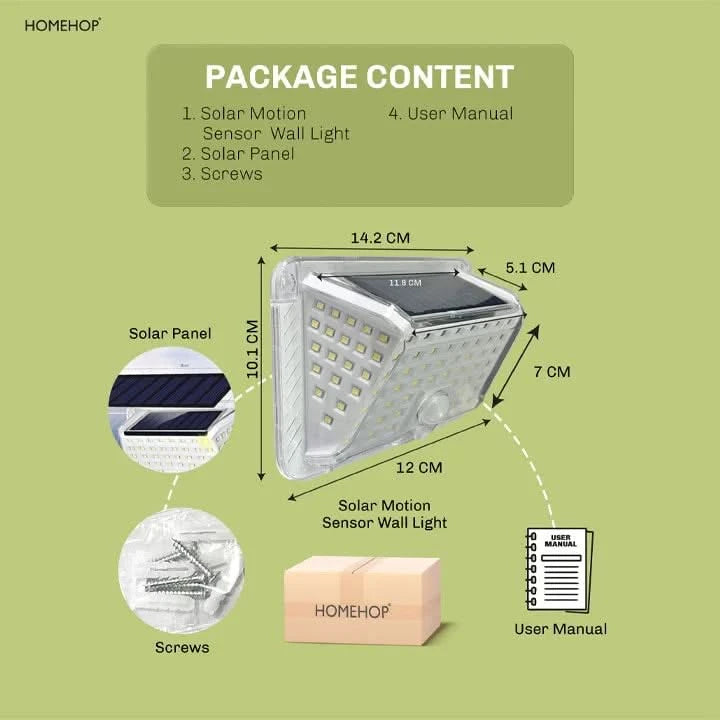 solar light on house