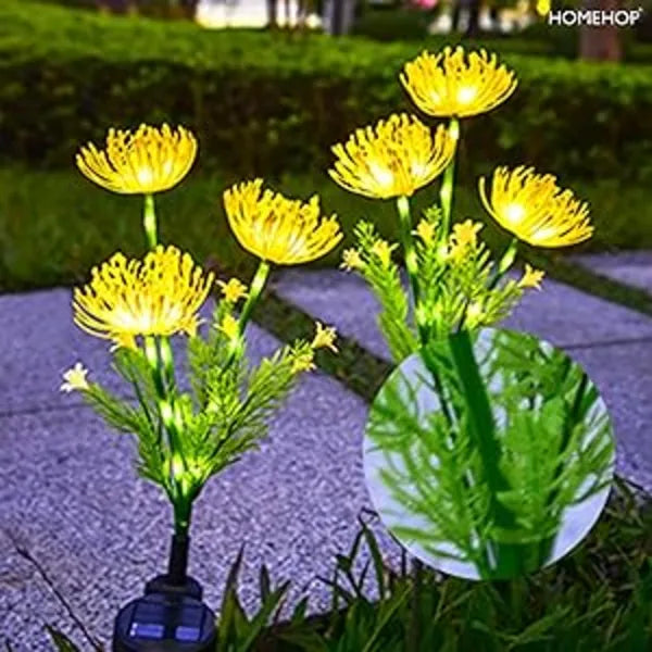 solar lights for a garden