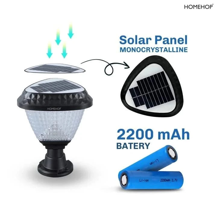 solar power lights for outside : LED gate light for home – HOMEHOP®