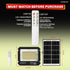 solar lights on house