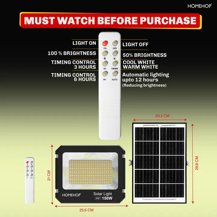 solar lights on house