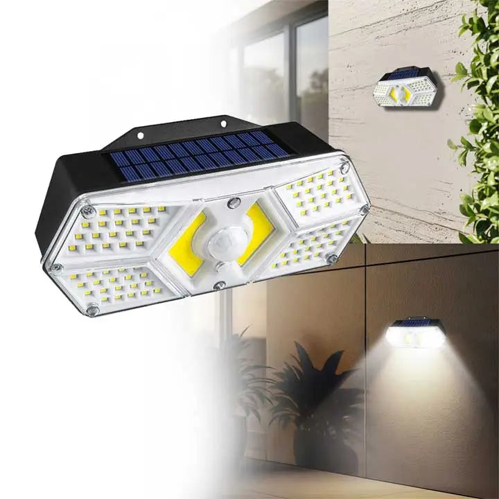 solar lights outdoor wall