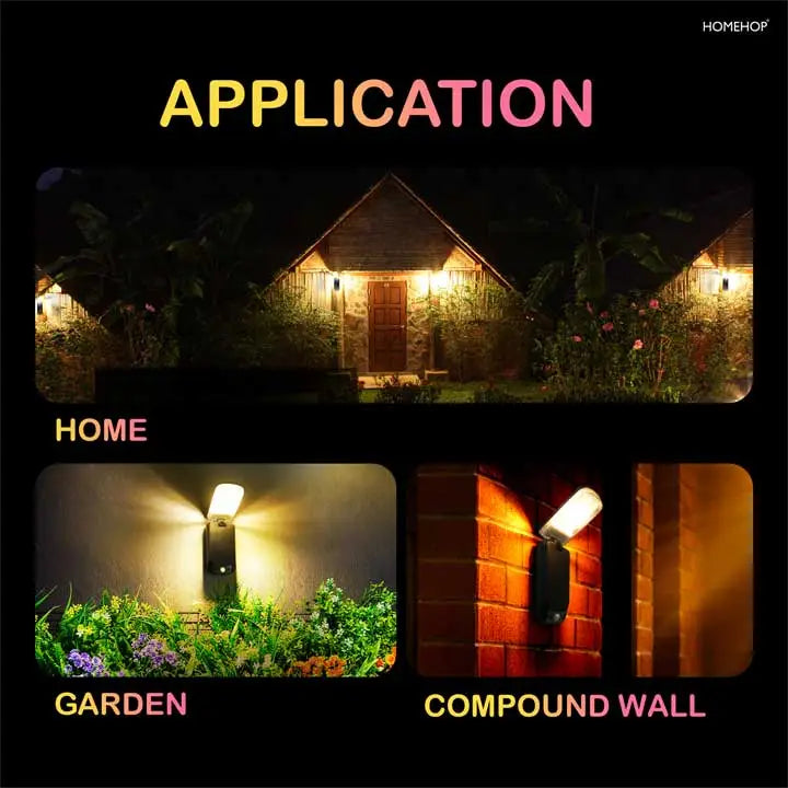 solar motion activated light