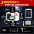 Solar outdoor LED 40W automatic flood light With Remote for Home and Garden (Pack of 2)