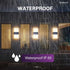 solar outdoor lights wall