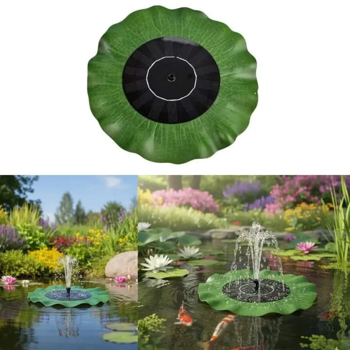 solar power for water fountain