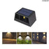 Solar Wall Lights Outdoor Waterproof Decorative Adjustable Up and Down Lamp for Garden, Home Wall and Balcony (Renewed)