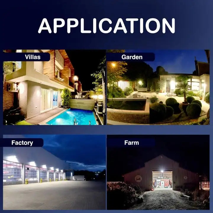 solar powered flood lights