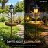 solar powered landscape lights