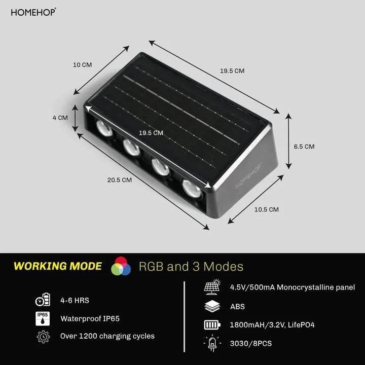 solar powered lights for balcony