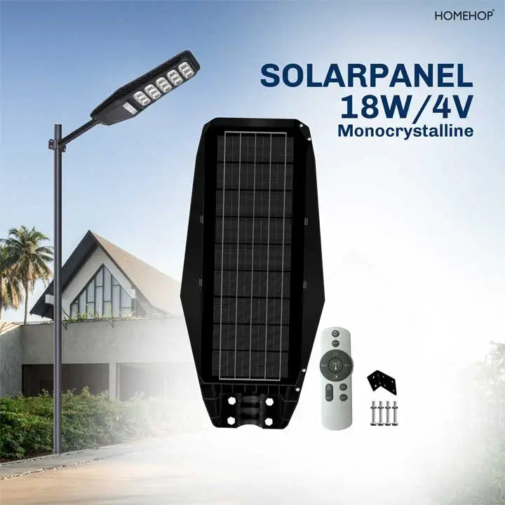 Solar LED Street Light Waterproof Highway Lights for Outdoor, Home & Garden with Remote Control, 200W